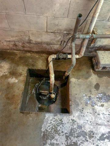 Old Sump Pump