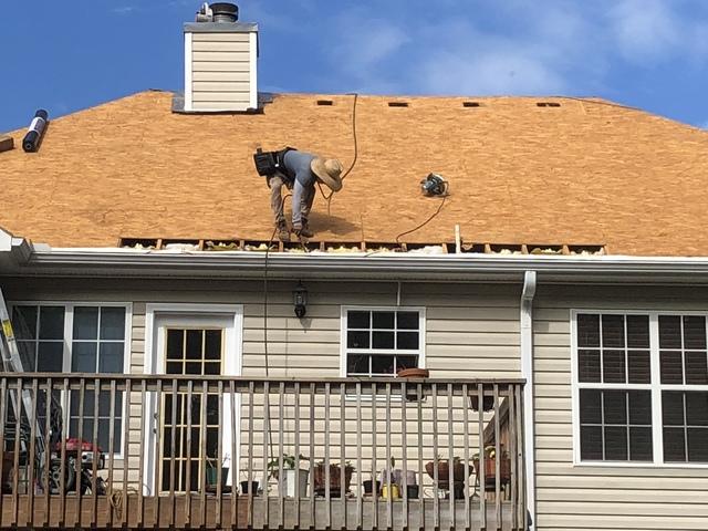 Removing the decking