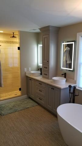 Maryland Bathroom Remodeling Image Of Bathroom And Closet