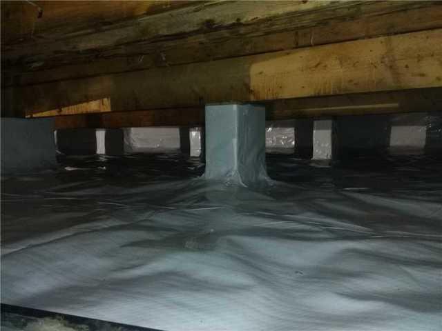 A Healthy, Dry, and Encapsulated Crawl Space