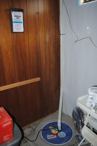 SuperSump Pump Installed