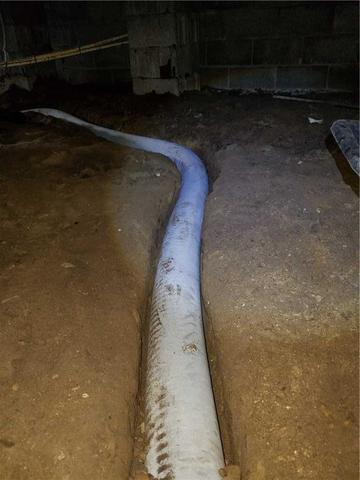 Drain Tile Protects Entire Crawl Space