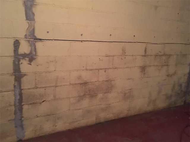 Horizontal cracks are a sign your foundation is shifting or settling. When the soil is too wet, dry or poorly compacted, it becomes weak. That soil can no longer support the weight of your homes foundation causing it to shift and settle. Cracks form which becomes an immediate sign of foundation settlement.