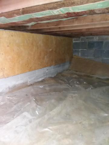 Old Fiberglass Wall Insulation