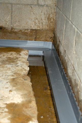 <p>The WaterGuard is cut precisely to fit the corners and wrap around the entire basement.</p>