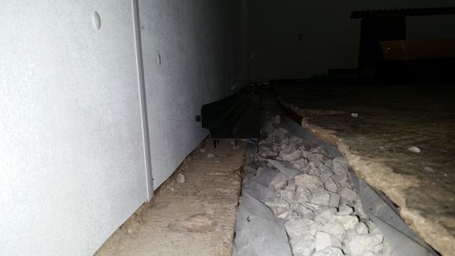 Close Up View of the Trench