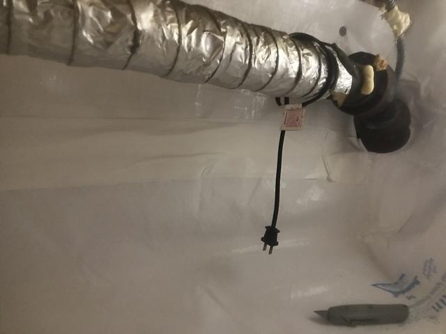 Pipe in Crawl Space