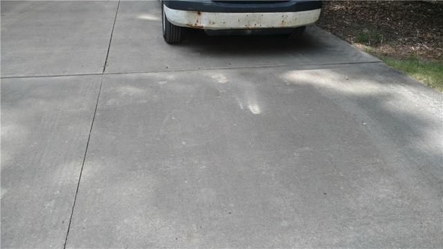 Inconsistent Levels in Driveway