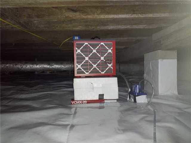 ENERGY STAR rated SaniDry Sedona dehumidifier