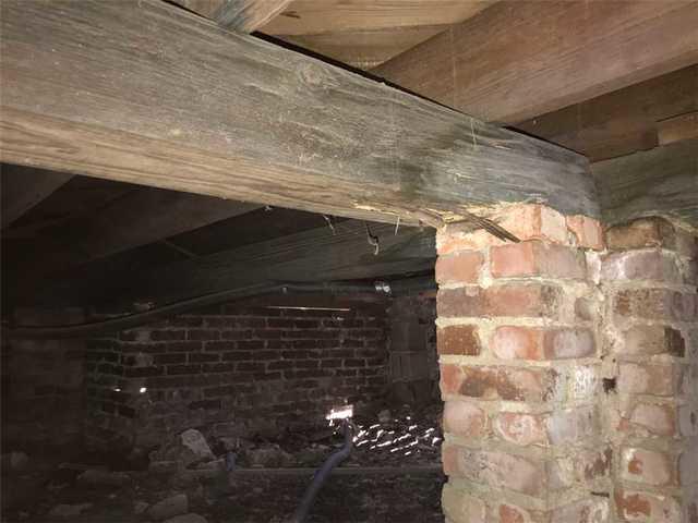 Rotting beams