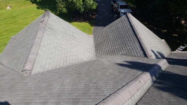 <p>The ridge vent was very loose and ready to blow off the roof.</p>
