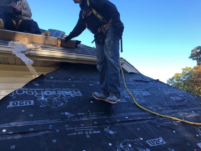 <p>My-Pros prefers using synthetic underlayment instead of the traditonal cheap black tar paper.</p>