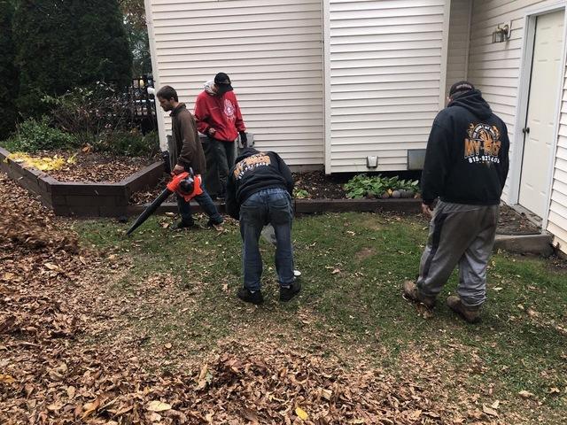<p>My-Pros does a great job cleaning up after removing & installing a new roof. You will see us using magnets to help find nails also our guys will be walking around looking for nails that the magnet missed. During the fall when we have a lot of leaves that fall on the ground we will use a leaf blower to get rid of the leaves so we can see the nails that were laying underneath the leaves.</p>