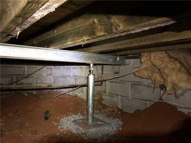 SmartJacks crawl space supports