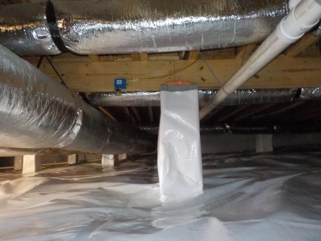 With heating and cooling ducts running through the crawl space, the home owner will see a major energy savings  by protecting the duct work. 
The home owner will no longer have to worry about the condensation forming on the ducts creating mold and mildew or other moisture related issues. 
Cold floors will also be a thing of the past.