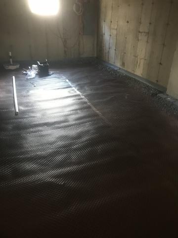 Drainage Matting Installation