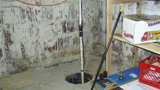 Old Sump Pump