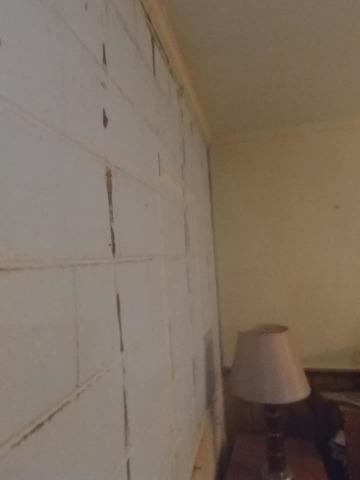 Basement with cracked block walls