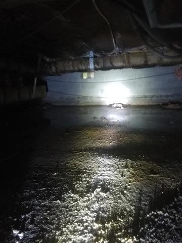 Inpsection of crawl space