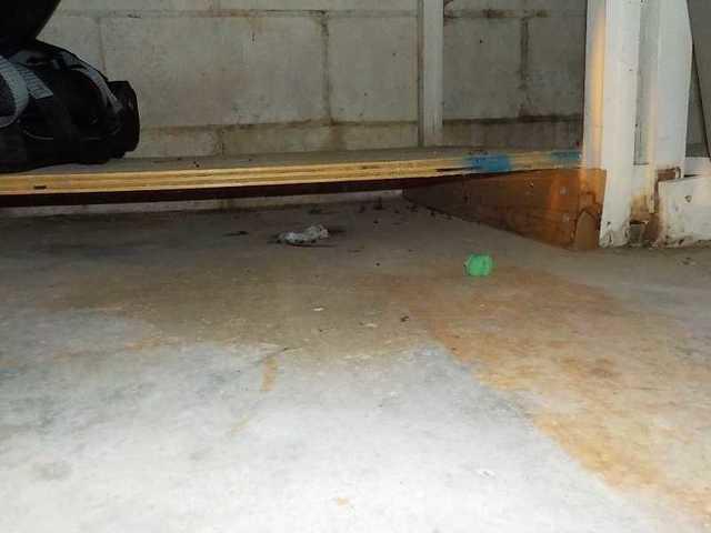 Water Staining on Floor