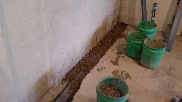 Digging a Trench for WaterGuard