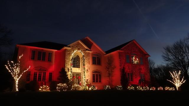 Christmas Light Display in Wall, NJ