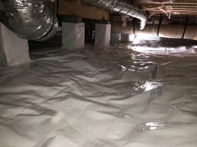 CleanSpace System Fully Encapsulating Crawl Space