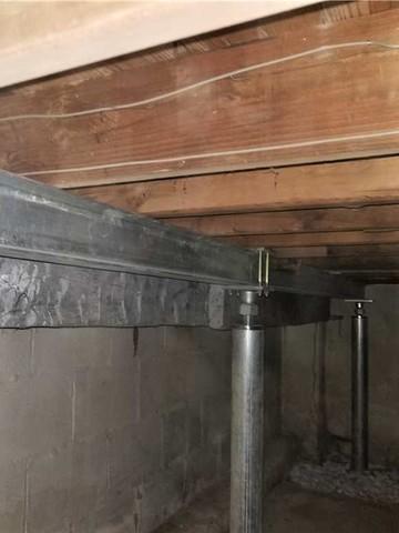 Baker S Waterproofing Crawl Space Repair Photo Album Sagging