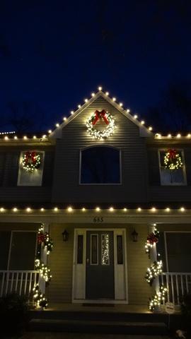 Christmas Light Display in North Long Branch, NJ