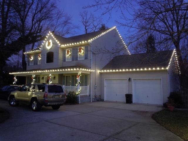 Christmas Light Display in North Long Branch, NJ