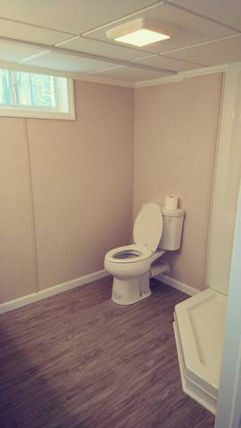 <p>Beautifully redone bathroom.</p>