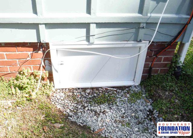 Custom Crawl Space Door