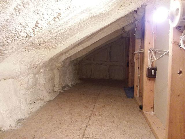 Spray Foam Installed