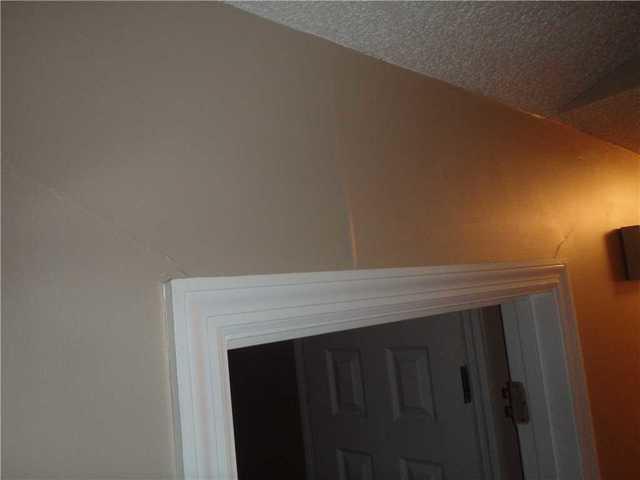 Cracks above doorways are a sign of foundation issues