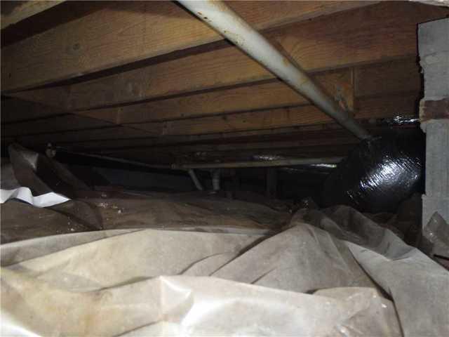 This subfloor needed additional support