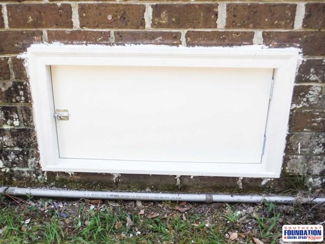 Custom Crawl Space Door