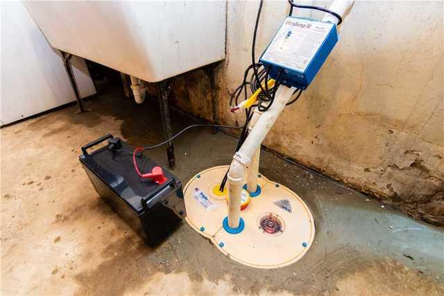 TripleSafe Sump Pump with Battery Back up