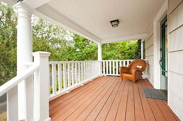 Porch Staining in Connecticut