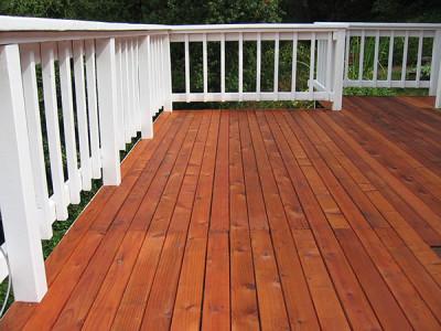 Wooden Deck Staining