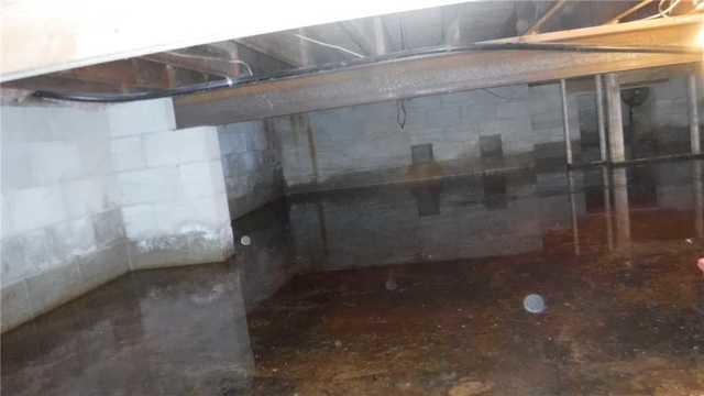 Ayers Basement Systems Crawl Space Repair Photo Album Encapsulating A Lakefront Crawl Space In Kalamazoo Mi