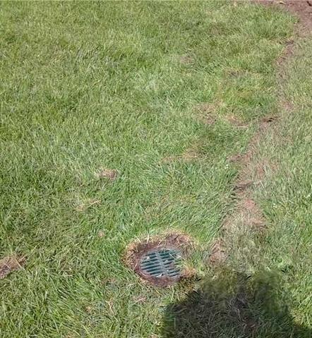 <p>LawnScape is an inconspicuous and functional outlet for the pump. The water is drained away from the home to prevent it from seeping back into the foundation.</p>