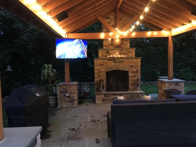 Outdoor living oasis