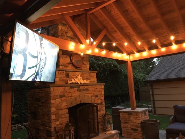 Outdoor living oasis