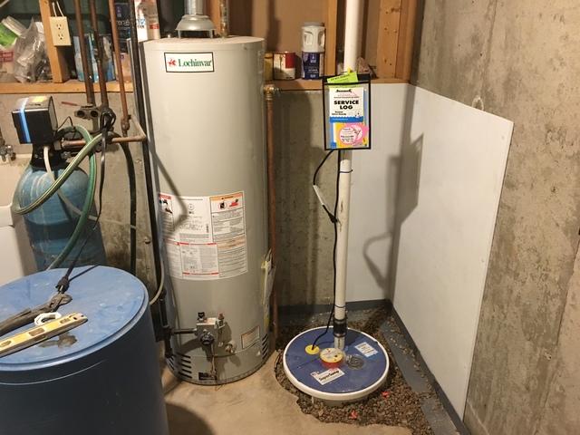 The sump pump is really the heart of the system.  Without it, the water would have no way of getting back outside, and would likely end up on the floor.