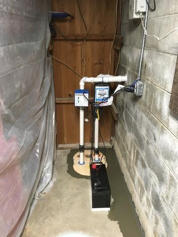 TripleSafe Sump Pump with Battery Back-up