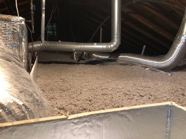 HVAC Equipment in Hampton, VA Attic (After)