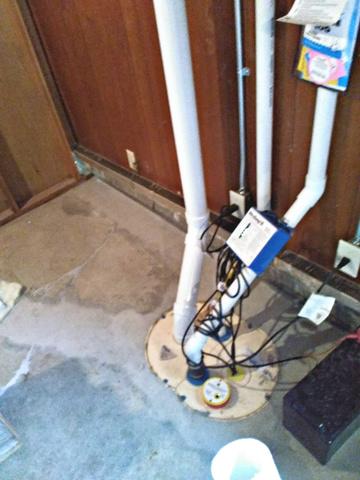 TripleSafe sump pump, battery backup, and radon mitigation systems have been installed.