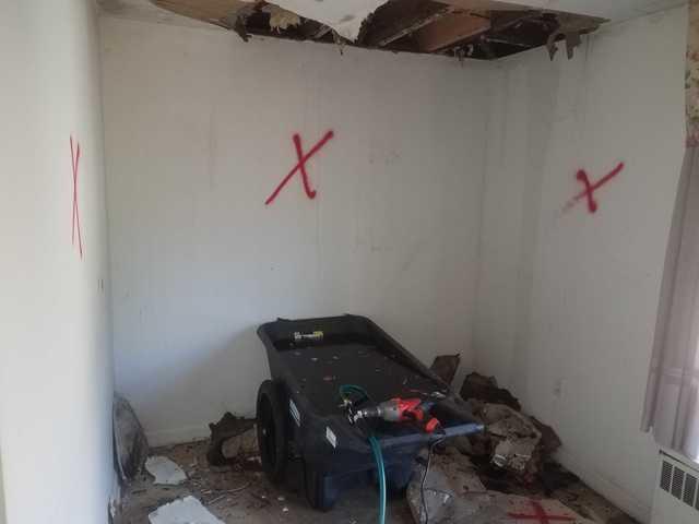 Marked Additional Area for Removal