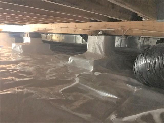 Vapor Barrier Installed