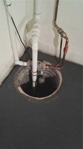 Old Sump Pump Haworth, NJ